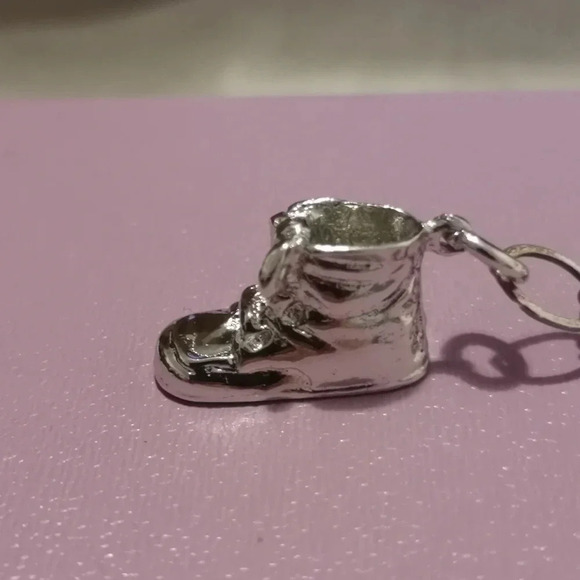 Sterling charm bracelet - Picture 2 of 8